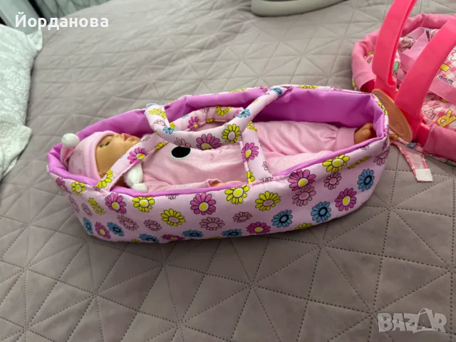 Детско Легло Smoby, раница и шезлонг за бебе, снимка 8 - Образователни игри - 49696568