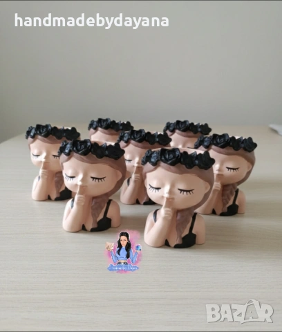 Кашпа - момиче , снимка 5 - Декорация - 53295718