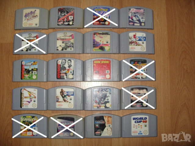 Игри за Nintendo 64 - 25лв за брой 