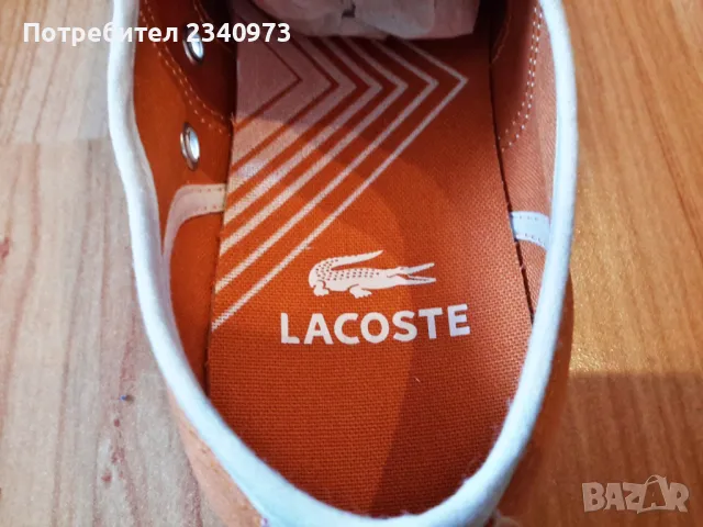 Кецове Lacoste, снимка 5 - Кецове - 48918530