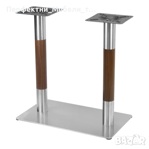 Крак за маса квадрат/кръг и правоъгълна-черно със злато,сиво с дърво, снимка 6 - Обзавеждане за заведение - 49194444