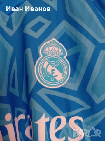 Чисто нов оригинален екип на Реал Мадрид - Тибо Куртоа, снимка 7 - Футбол - 51742951