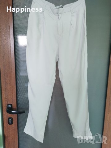 Оригинален дамски панталон с висока талия Mango - XS/S, снимка 3 - Панталони - 39067187