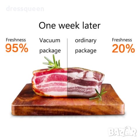 4118 Машина за вакуумиране на храна , снимка 15 - Други стоки за дома - 44014380