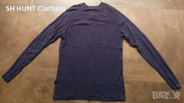 G-Star RAW Core Straight R Knit Размер L блуза с дълъг ръкав 7-52, снимка 2 - Пуловери - 52825650