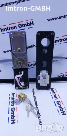 Солидна метална брава с пръстов отпечатък и карта Solid 3-direction fingerprint lock, снимка 3 - Други - 39680120