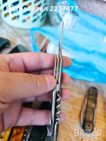 старо соц ножче Велико Търново , снимка 2 - Ножове - 51543320