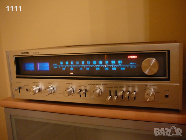NIKKO 7075 , снимка 3 - Ресийвъри, усилватели, смесителни пултове - 35323018