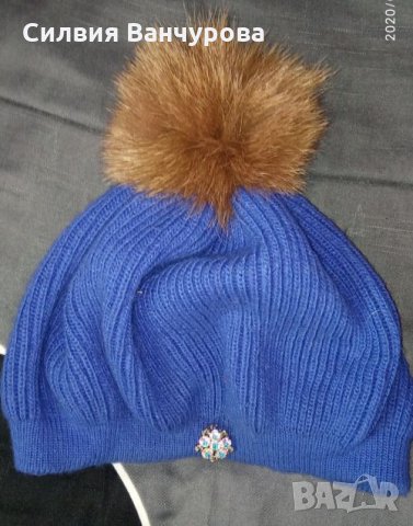 Огромен избор от маркови шапки с естествен косъм, снимка 3 - Шапки - 27575292