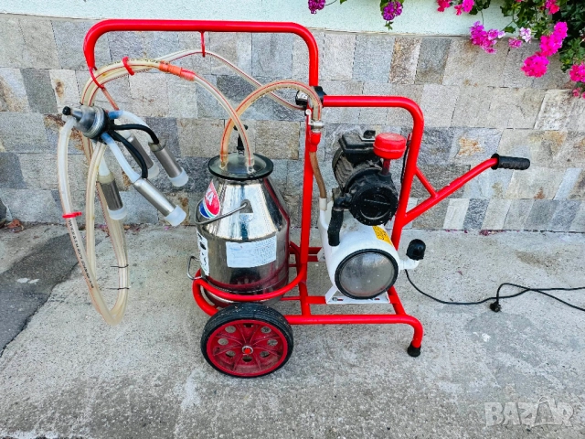 Доилен агрегат Енка / Машина за доене Енка / Агрегат за доене Енка, снимка 1