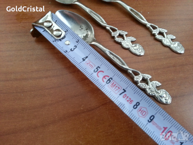 Стари лъжички за кафе, снимка 3 - Антикварни и старинни предмети - 36471434