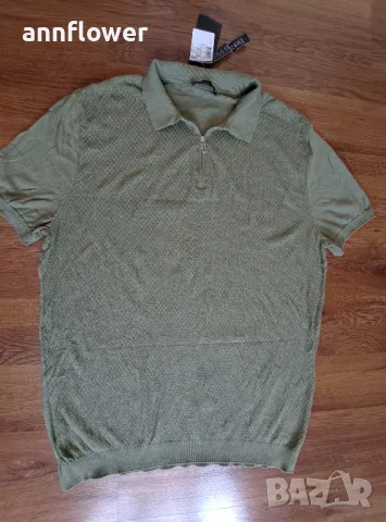 Тениска плетиво DeFacto studio 3XL, снимка 4 - Тениски - 49688747