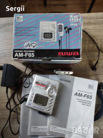 Minidisc recorder Aiwa AM-F65