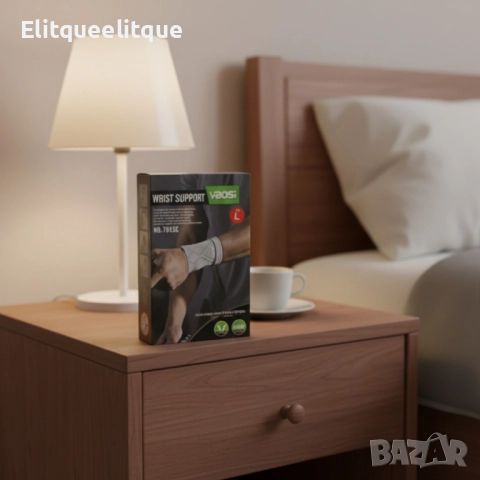 Еластичен компресиращ маншет за китка VBOSi Wrist Support NO:7812C, снимка 6 - Други - 52319701