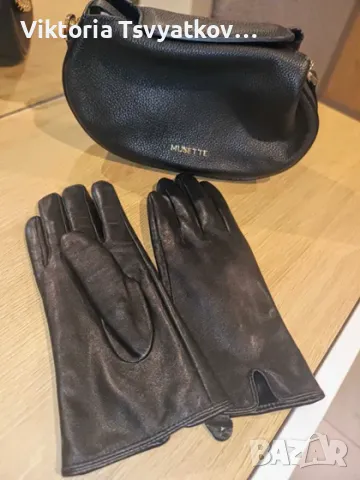 Дамски ръкавици от естествена кожа, снимка 1
