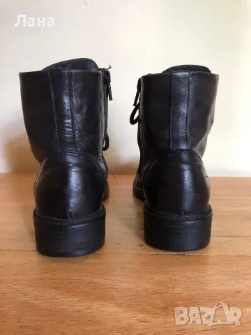 Италиански дамски боти от естествена кожа номер 37, снимка 3 - Дамски боти - 47278177