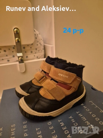 Детски ботуши GEOX - номера - 25 и 24, снимка 2 - Детски боти и ботуши - 53283237