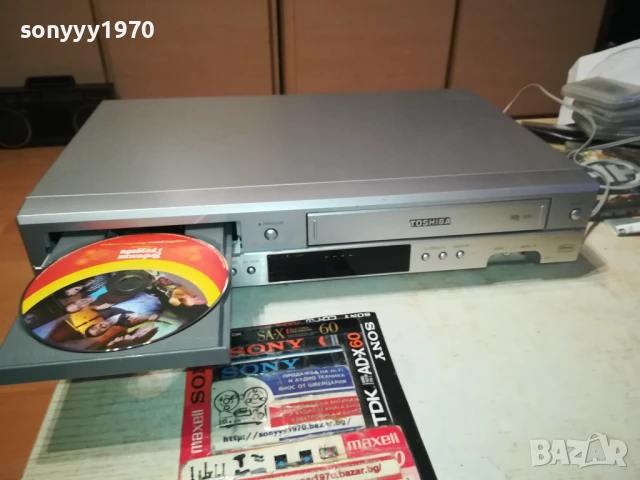 TOSHIBA SD-36VESE DVD/VHS VIDEO 1708251021LCHERY, снимка 7 - Плейъри, домашно кино, прожектори - 51390122