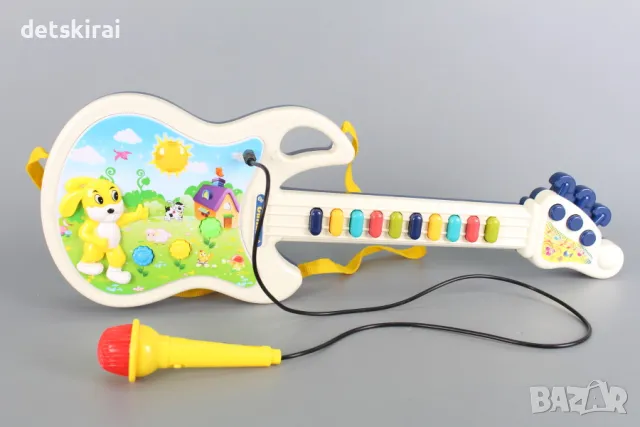 Китара с микрофон, снимка 1