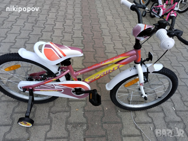 SPRINT Велосипед 20" ALICE розов, снимка 10 - Велосипеди - 53559471