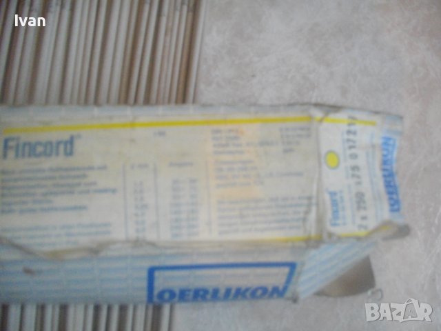 Кутия Универсален Пръчков Електрод Електроди-105бр-FINCORD E5122RR6-OERLIKON-2,0х250мм-Професионален, снимка 8 - Други инструменти - 43501074