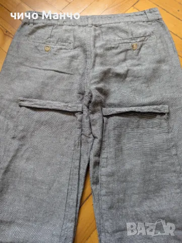 Нов Мъжки панталон W30 лен/памук, снимка 8 - Панталони - 41787767
