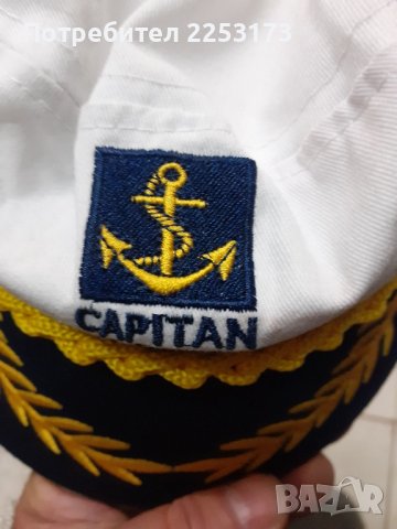 Лятна капитанската шапка, снимка 4 - Шапки - 43817783