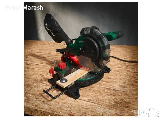 Циркуляр Parkside, PKS 1500 C4, 1500 W,с лазер, снимка 7 - Циркуляри - 49575804