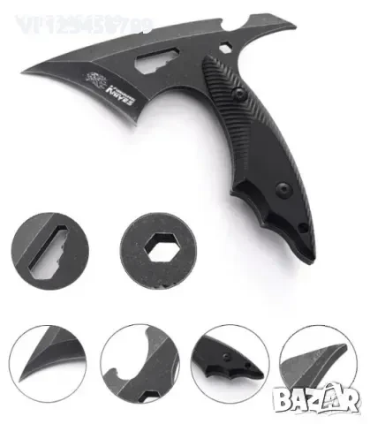 Тактическа малка брадвичка Knives /мини томахавка/ -2 варианта, снимка 3 - Ножове - 50790715