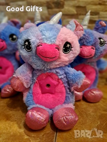 2в1 Плюшен еднорог и проектор звездно небе Star Belly, снимка 4 - Плюшени играчки - 38828347