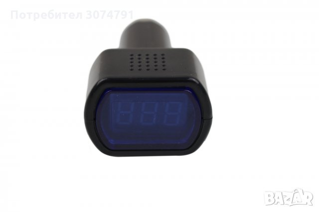 Дигитален Цифров Волтметър 12V/24V Акумулатор Тестер Кола Камион, снимка 4 - Аксесоари и консумативи - 32929346