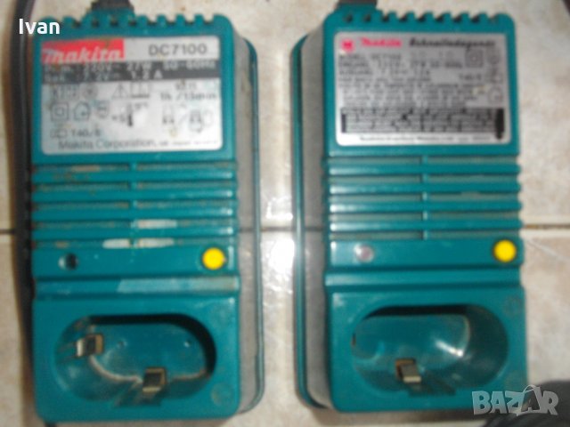 Makita DC7100-Японско Зарядно-Макита-7,2 Волта-Оригинално-1,2 А-Отлично