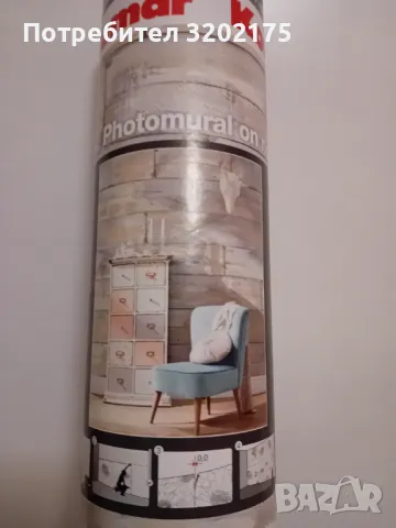 Фото тапет  светло дърво , снимка 2 - Други стоки за дома - 48227914