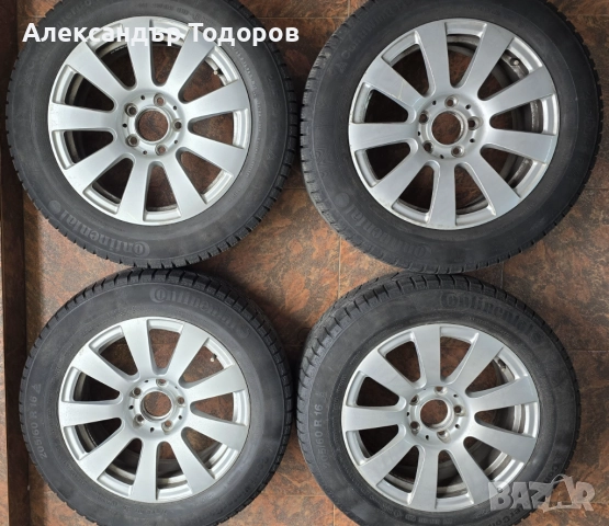 Джанти 16" със зимни гуми за Мерцедес Е класа W212/C класа W204