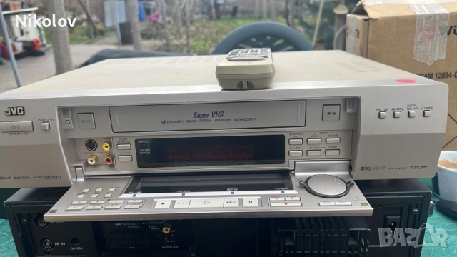 VHS-JVC, снимка 2 - Плейъри, домашно кино, прожектори - 52721874