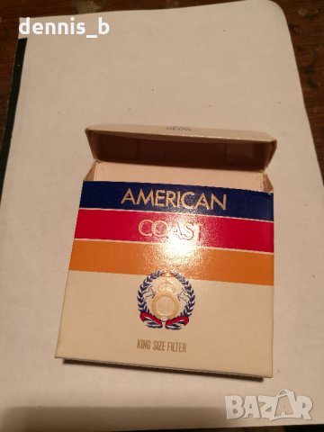 American Coast кутия от цигари, снимка 4 - Колекции - 26596668
