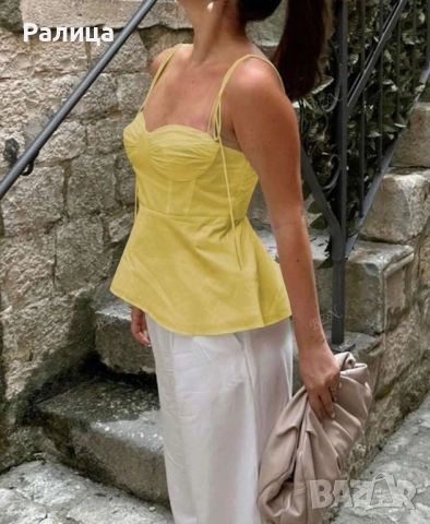 Нов ежедневен дамски топ , снимка 3 - Корсети, бюстиета, топове - 51478162