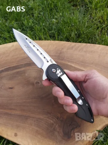 Дизайнерски сгъваем нож Todd Begg, снимка 7 - Ножове - 49872962