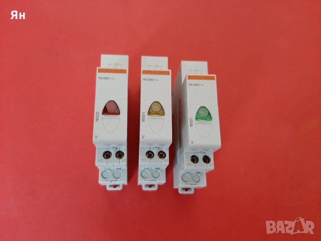  Merlin Gerin/Schneider LED Индикатори,110-230V,IP20 , снимка 1