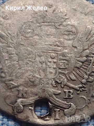 Сребърна монета 7 кройцера 1761г. Франц първи Кремниц Свещена Римска Империя 13645, снимка 8 - Нумизматика и бонистика - 42967855
