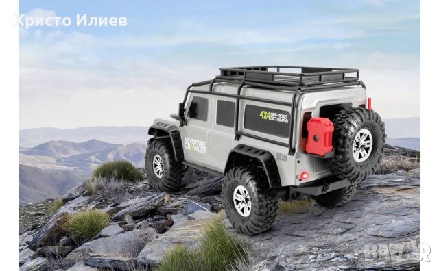 Акумулаторен Джип Кола Автомобил 4х4 Мощен мотор RC с Батерия зарядно 1:10, снимка 7 - Коли, камиони, мотори, писти - 43512218