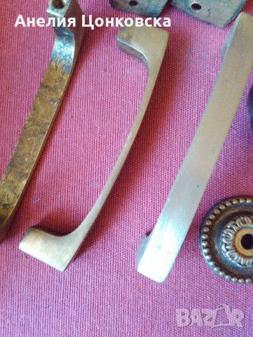 Старинни закачалки и дръжки 16 броя, снимка 2 - Антикварни и старинни предмети - 28464457