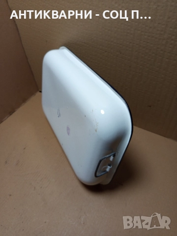 Соц Стара Емайлирана Тава За Печене. , снимка 8 - Антикварни и старинни предмети - 51781485