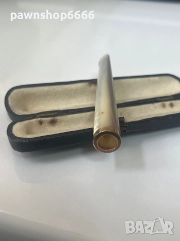 Старо седефено колие с златен пръстен 14 карата , снимка 10 - Антикварни и старинни предмети - 51640172