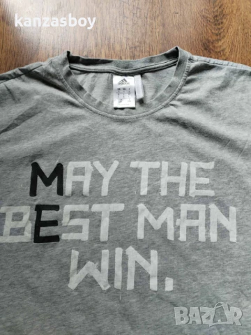 adidas -страхотна мъжка тениска L, снимка 4 - Тениски - 50463368
