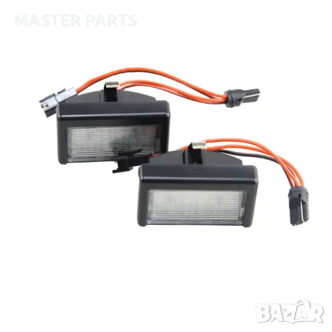 LED плафони за заден регистрационен номер за Mercedes ML w164 и X164 с T10 цокъл., снимка 3 - Части - 47672599