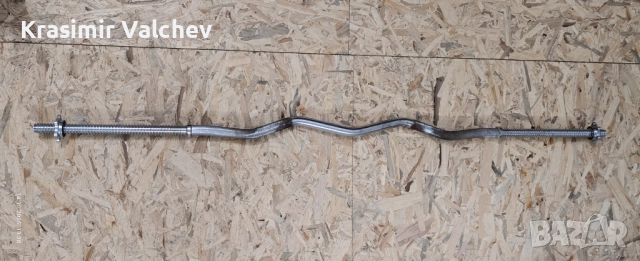 Крив лост 148см, снимка 2 - Фитнес уреди - 52053036