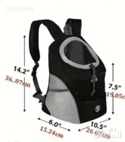 Раница за малко кученце , снимка 3 - Раници - 49482682