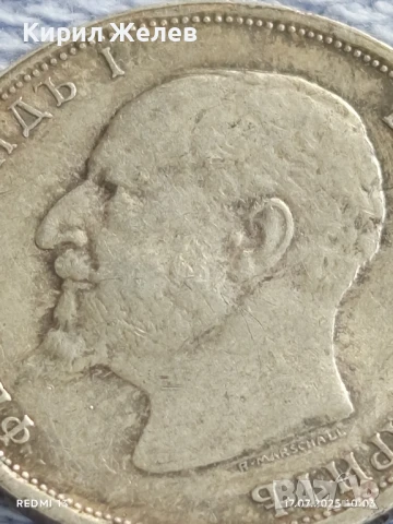Сребърна монета 1 лев 1913г. Царство България Цар Фердинанд първи за КОЛЕКЦИЯ 37829, снимка 11 - Нумизматика и бонистика - 51047963