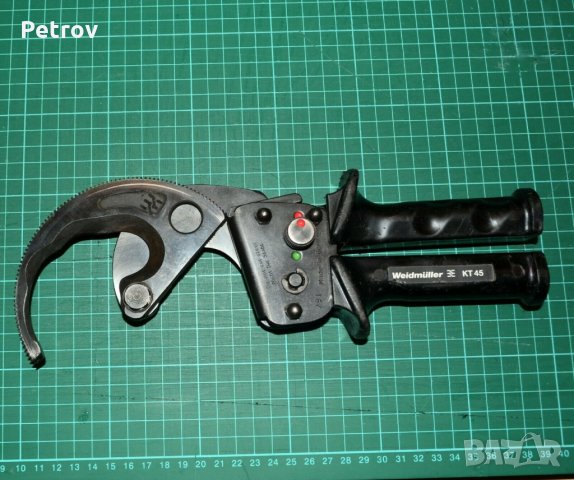 WEIDMÜLLER KT 45 - PROFI Кабелна Ножица 45mm/400mm² !!! ORIGINAL WEIDMÜLLER Made in GERMANY !!! , снимка 6 - Клещи - 32691129
